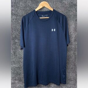 Under Armour Men's Dark Blue Short Sleeve Tee